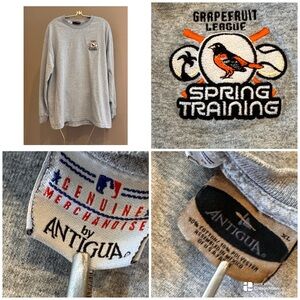 Vtg Baltimore Orioles Grapefruit League Spring Training long sleeve tee